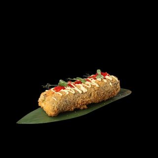 Tiger tempura dog z sosem tom yam