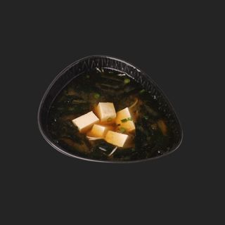 Zupa miso z tofu