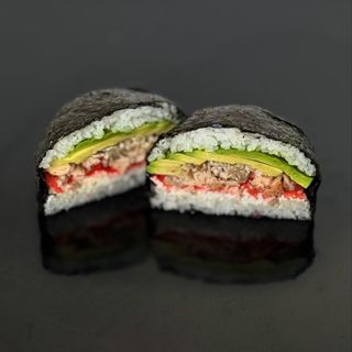 GS Sushi Burger z grillowanym łososiem