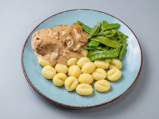 Petto di pollo con funghi porcini
