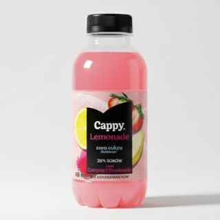 Lemoniada Cappy o smaku Cytryny i truskawki 400 ml