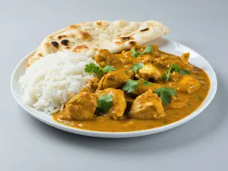 Non-veg platter i naan