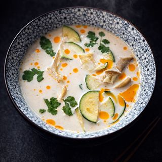 Tom Kha z krewetkami
