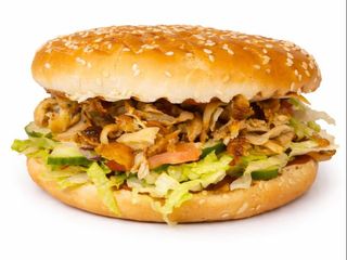 Kebab burger