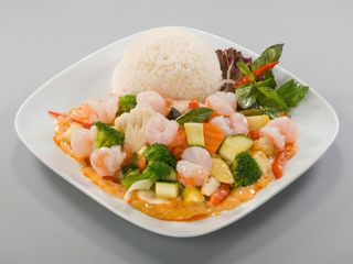 Kurczak w czerwonym curry