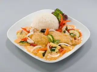 Ryba Mintaj w curry