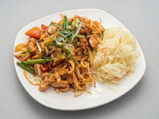 Makaron Udon z wieprzowiną