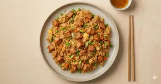 Ryż smażony z wieprzowiną 500g