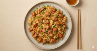 Ryż smażony z wołowiną 500g
