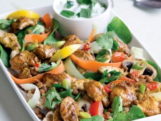Chicken Tikka Salad