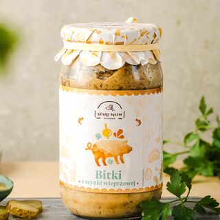 Bitki z szynki wieprzowej 700g