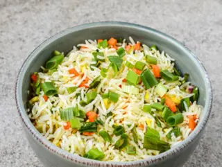 Vege Egg Fried Rice