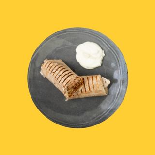 Burrito z kwaśną śmietaną