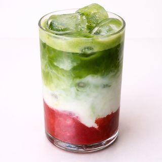 Iced Matcha Kokos-Malina