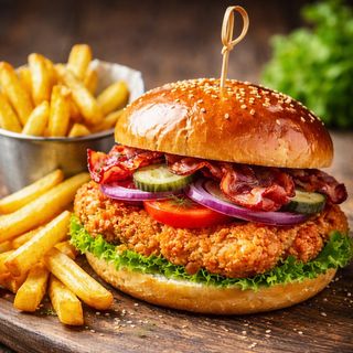 Burger z kurczaka