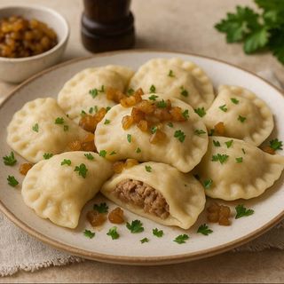 Pierogi z mięsem