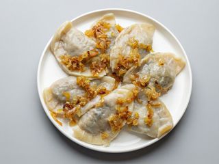 Pierogi z kapustą i grzybami
