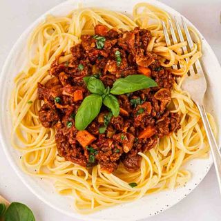 Spaghetti bolognese dla dzieci