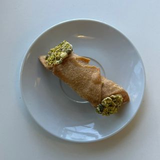 Cannoli wanilia z pistacjami