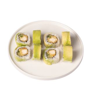 Vegan dragon roll