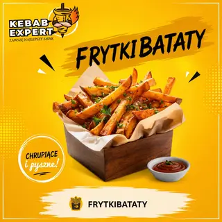 Frytki z batata