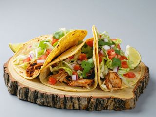 Tacos Carnitas verde