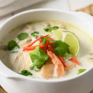 Zupy: Tom Kha z krewetkami