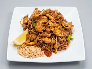 Pad thai: Z krewetkami