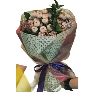 Pastelowy bukiet florystyczny „Wiosenny Ogród”