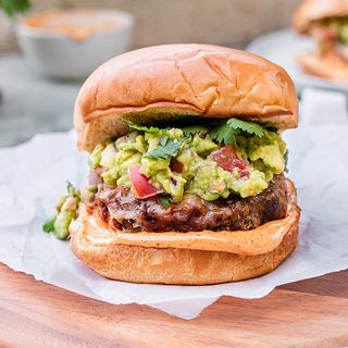 Mexica burger (150 gr)+Frytki