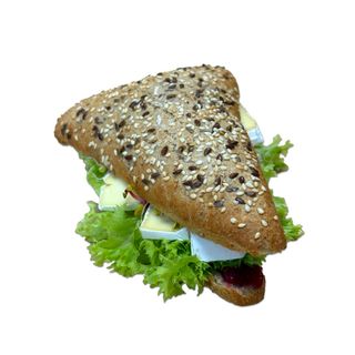 Kanapka Fitness camembert - żurawina