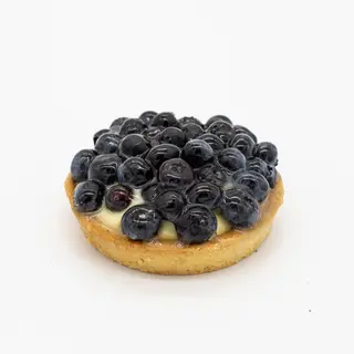 Tarta waniliowa z borówkami