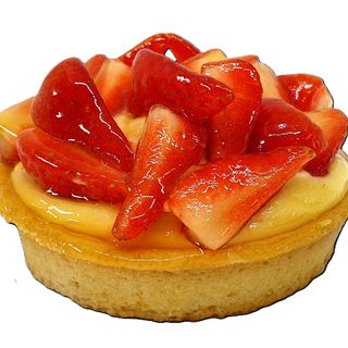 Tarta waniliowa z truskawkami