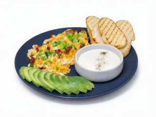 Jajecznica z chorizo