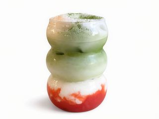 Matcha truskawka 0,35l