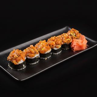 Topping roll z łososiem