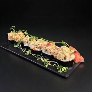 Topping roll z sałatką krabową