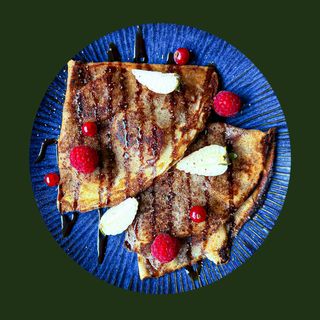 Naleśniki, Banan, Nutella