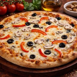 Pizza syryjska warzywna duża