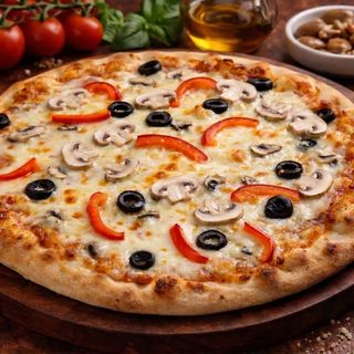 Pizza syryjska warzywna mała