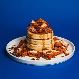 PANCAKES CHICKEN & WAFFLE