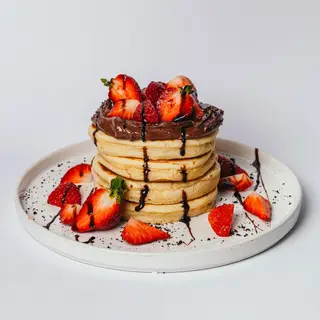PANCAKES NUTELLA - TRUSKAWKA