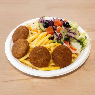 Falafel z surówkami 4 szt.