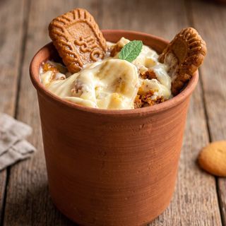 Biscoff banana pudding