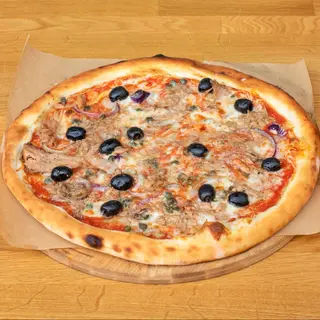 Pizza con tonno
