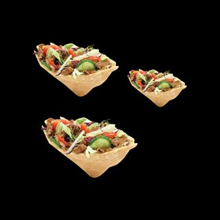 Kebab w bułce - mega