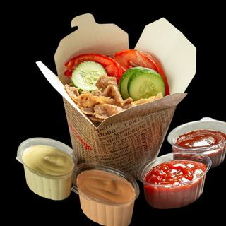 Kebab box - duży