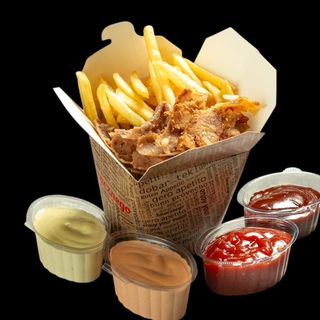 Kebab box amerykański - duży