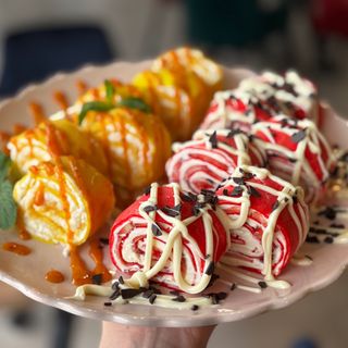 Sushi naleśnikowe słodkie