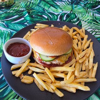 Burger z kurczakiem